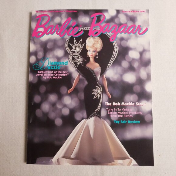 Barbie Bazaar Other - Barbie Bazaar Special Edition 1997 Magazine With Bob Mackie